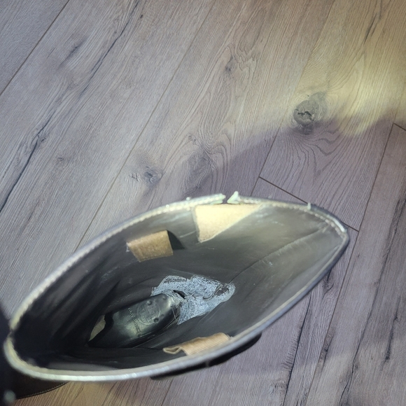 Tory Burch Keaton Riding Boot Chocolte Brw Size 9.5 - Picture 10 of 10